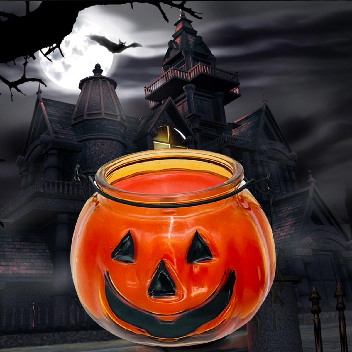 Limited Edition Jack O' Lantern 12 oz Glass Candle – Sassy