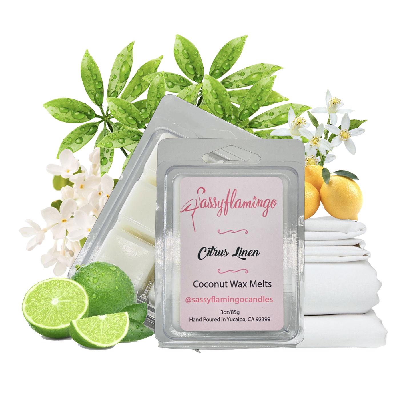 Citrus Linen Wax Melts