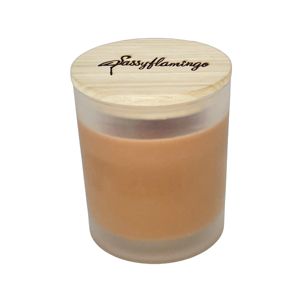 Irish Coffee Sassy Signature 10oz Hand-Poured Crackling Wick Candle & Lid