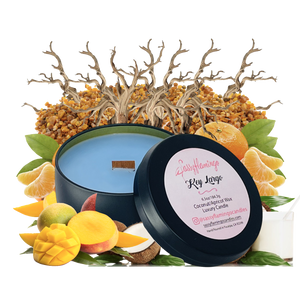 Key Largo 6.5oz Decorative Travel Tin Candle