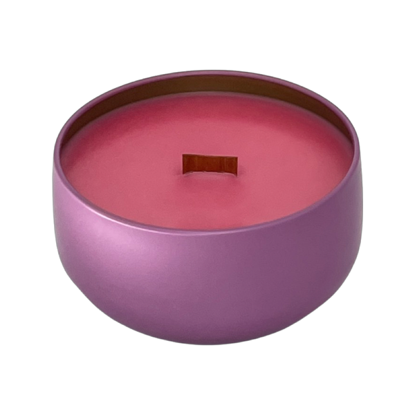 Strawberries & Cream 6.5oz Decorative Travel Tin Candle