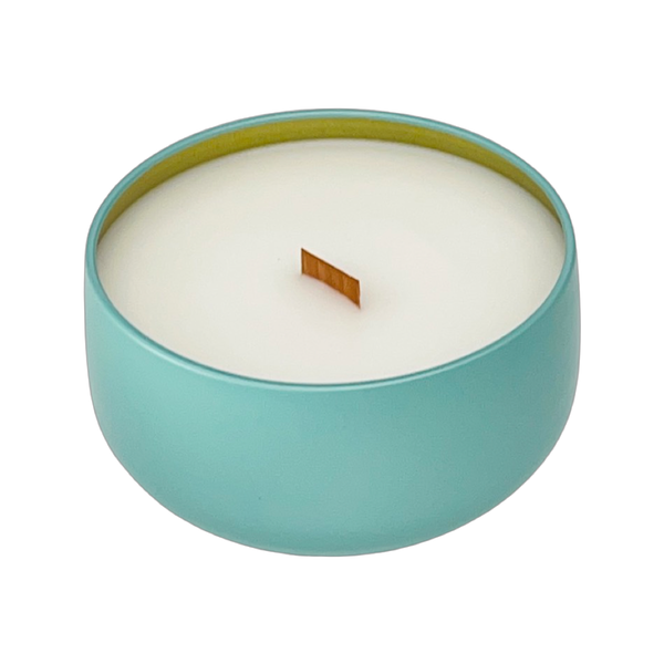 Citrus Linen 6.5oz Decorative Travel Tin Candle