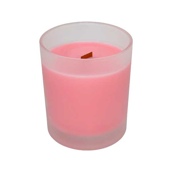 Pomegranate Orchid Sassy Signature 10oz Hand-Poured Crackling Wick Candle & Lid
