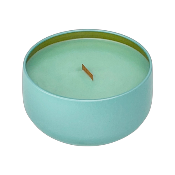 Desert Flower 6.5oz Decorative Travel Tin Candle