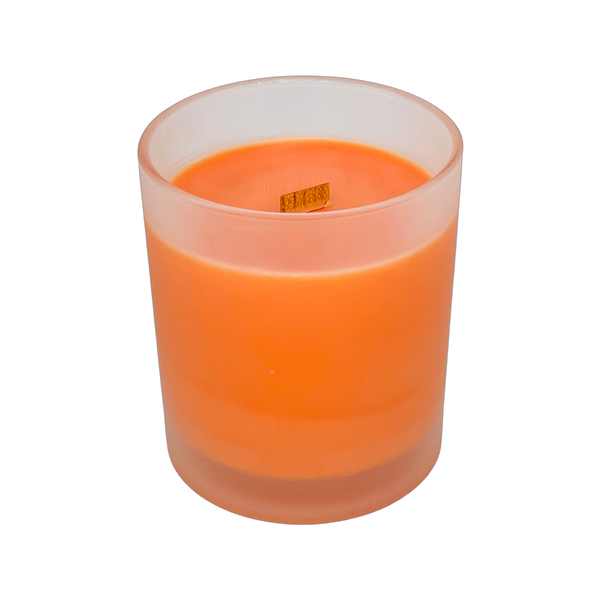 Peach Tea Sassy Signature 10oz Hand-Poured Crackling Wick Candle & Lid