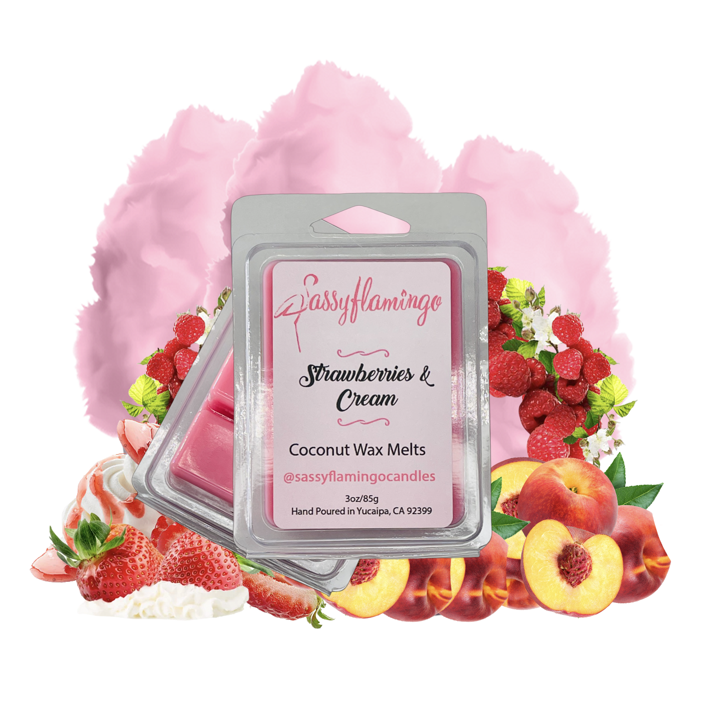 Strawberries & Cream Wax Melts