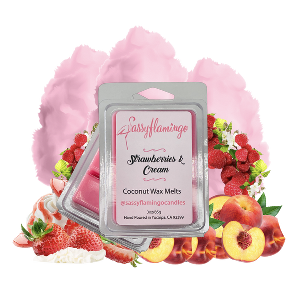 Strawberries & Cream Wax Melts