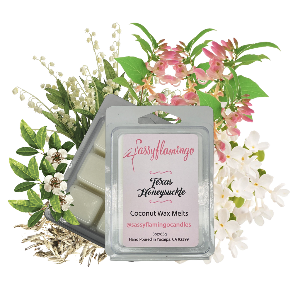 Honeysuckle Jasmine Wax Melts Strong Scented Clamshell Wax Melts Birthday  Gift Summer Scent Wax Cubes Floral Wax Tarts 